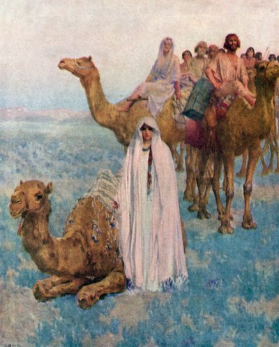 Rebecca arriva da Isacco da William Ladd Taylor